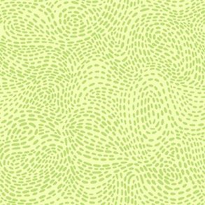 Waved - Chartreuse af Erin Borja,  kotex100