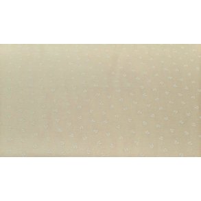 Rhvid med lille fint blomter print i hvid