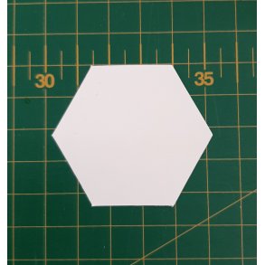 Sekskanter - Hexagon 2,5 cm