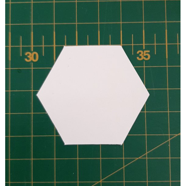 Sekskanter - Hexagon 2,5 cm