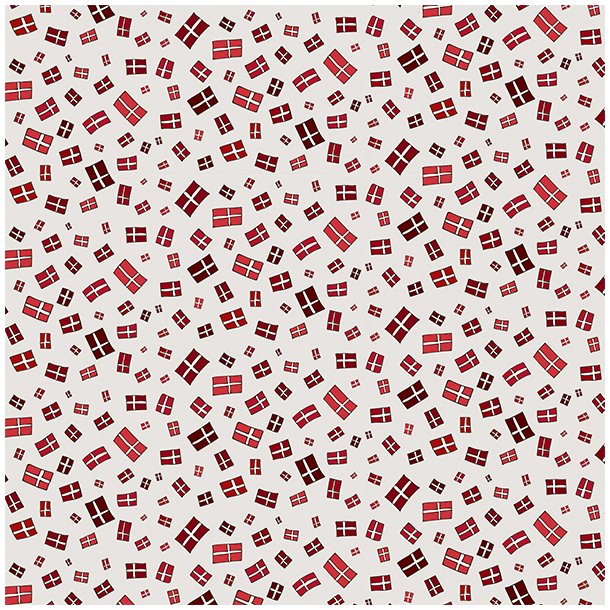 Danske Flag af Quilt My Design