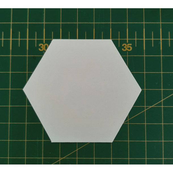 Sekskanter - Hexagon 3,5 cm