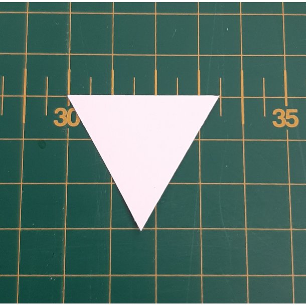 Trekanter ligesidet 3,5 cm