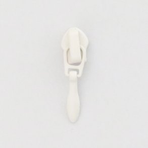 Drbeformede Skyder til 4 mm lynls Rhvid