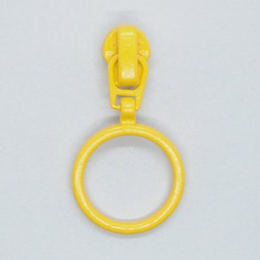 Skyder 4 mm med ring Gul