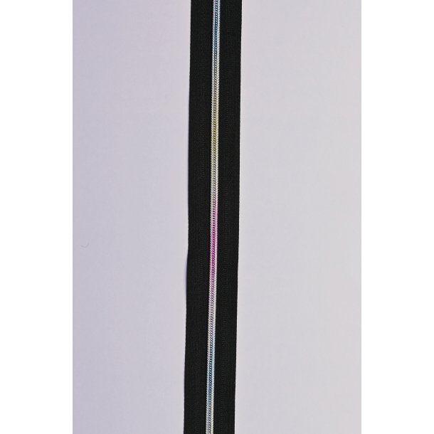 Lynls 4mm sort med metallook