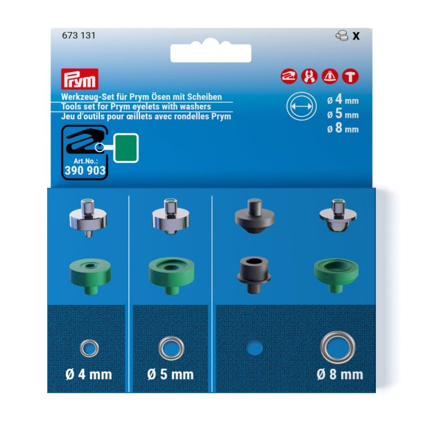 Vrktj til Sejlring 4, 5 og 8 mm til Creative Tool