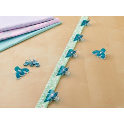 Triple Wide Wonder Clips 12 stk