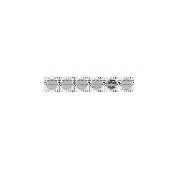 Quilt ruler 1 inch x 6 inch