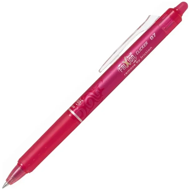 Clicker Friktions pen 0.7 mm Pink