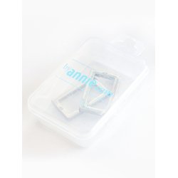 Aflang ring til stropper, slv 1"