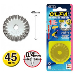 OLFA Takke Klinge til rullesk�rer 45mm, 1 stk 