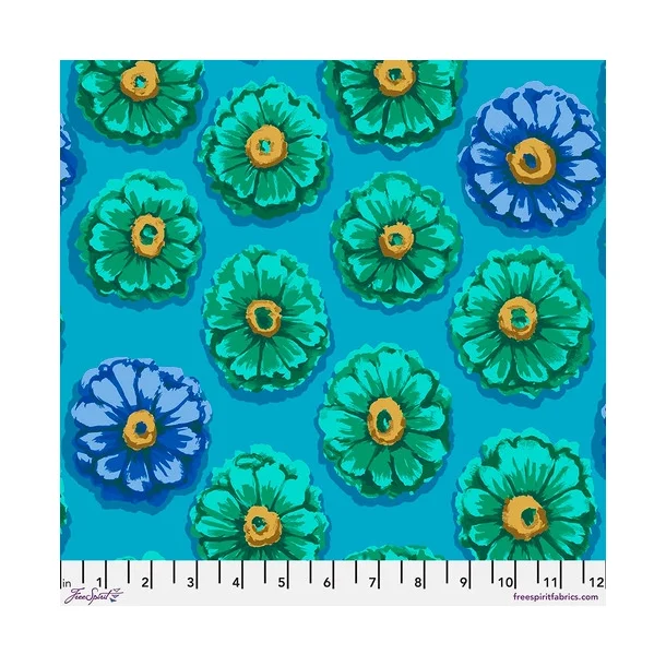 Zinnia - Blue af Kaffe Fassett