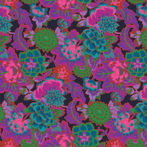 Kaffe Fassett Collective, Cloisonne, Purple by Kaffe Fassett