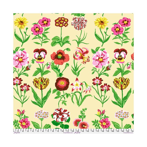 Flower Studies, Ecru by Kaffe Fassett