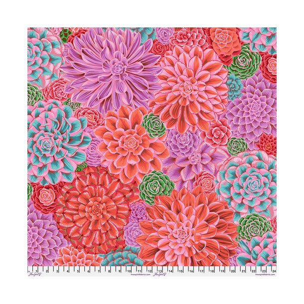 House Leeks, Pink by Kaffe Fassett