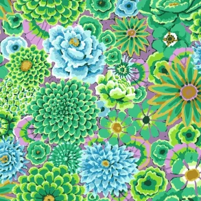 Enchanted Green af Kaffe Fassett