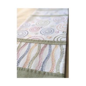 Bright Element table runner kit Ecru incl 4 x 100 meter trd