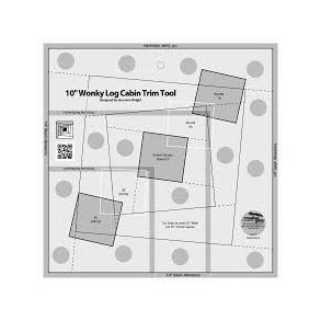 10 inch Wonky Log Cabin