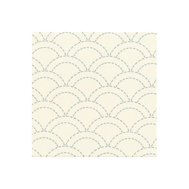 Fortrykt Sashiko Stof, Rhvid