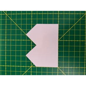 Flag 6 cm hj dobbelt