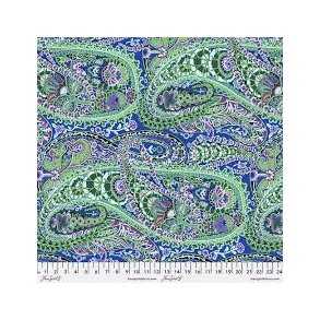 Paisley Jungle, Cobolt by Kaffe Fassett