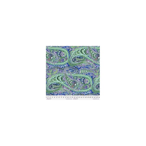 Paisley Jungle, Cobolt by Kaffe Fassett