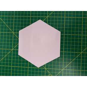 Sekskanter - Hexagon 7 cm