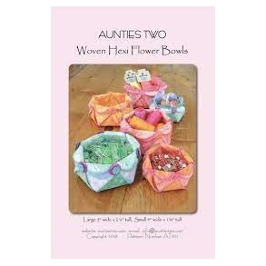 Woven Hexi Flower Bowls