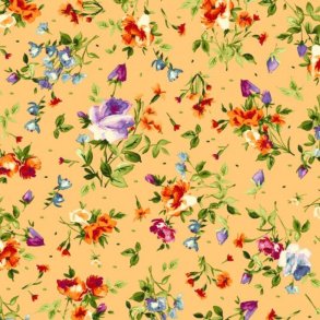 Bloom On! Spaced Floral Orang