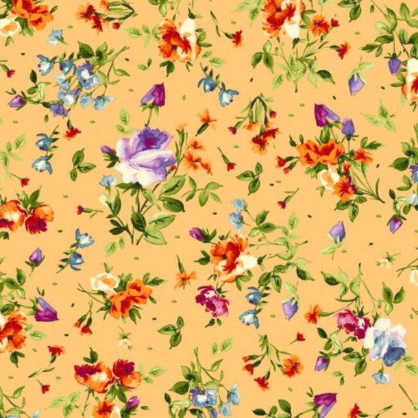 Bloom On! Spaced Floral Orang