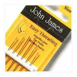 Easy Threading nle med bent hoved Str. 4/8 6 stk i pakken