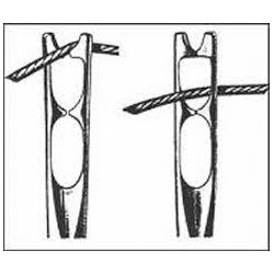 Easy Threading nle med bent hoved Str. 4/8 6 stk i pakken