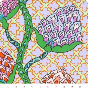 Pastel Paisley Flower by Kaffe Fassett
