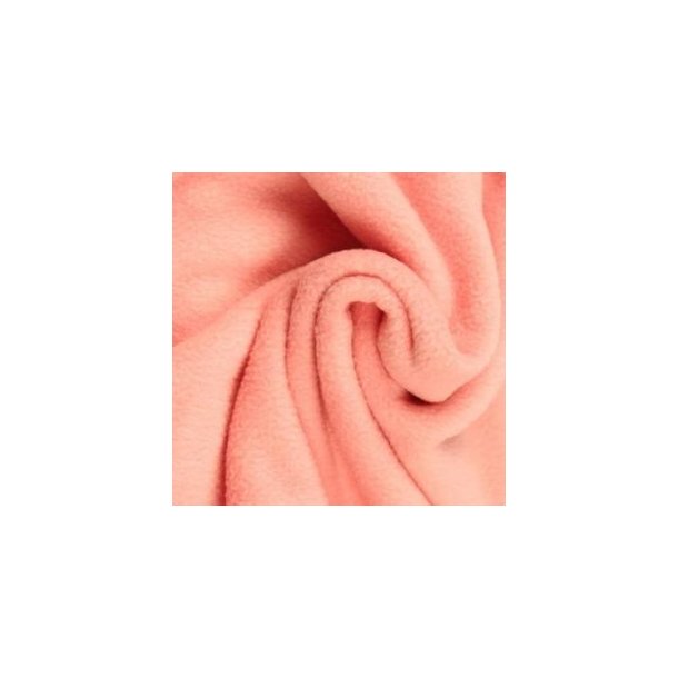 Anti Pilling Fleece, Laksefarvet Pink