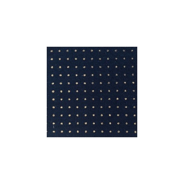 Fortrykt Sashiko Stof, Bl