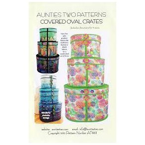 Covered Oval Crates, 3 strrelser