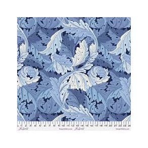 Large Acanthus, Blue, William Morris 