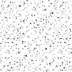 Confetti Black on White