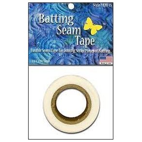  Batting Seam Tape, Tape til at samle vat, 8m