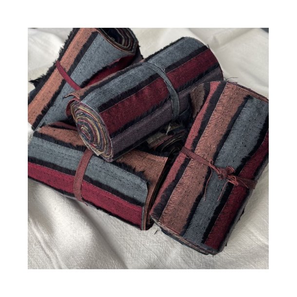 Tsumugi Rulle - Garn Farvet Bomuldsstof