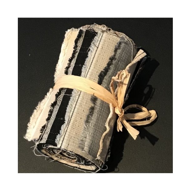 Garn Farvet Sakizome Bomulds Stof Rulle Gr�